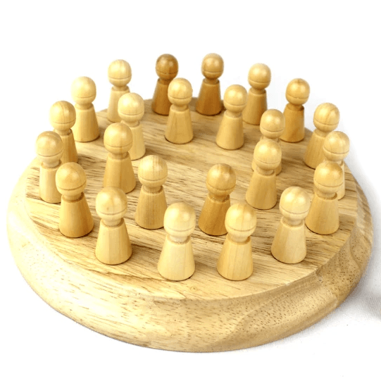 Wooden Memory Match Stick Chess