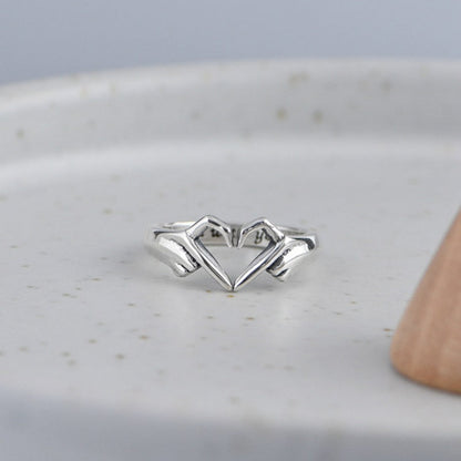 To My Daughter ‘I Love You Forever’ Heart Ring