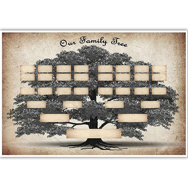 Family Tree Genealogy Diagram