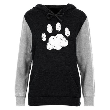 Paw Stripe Crewneck Sweatshirt