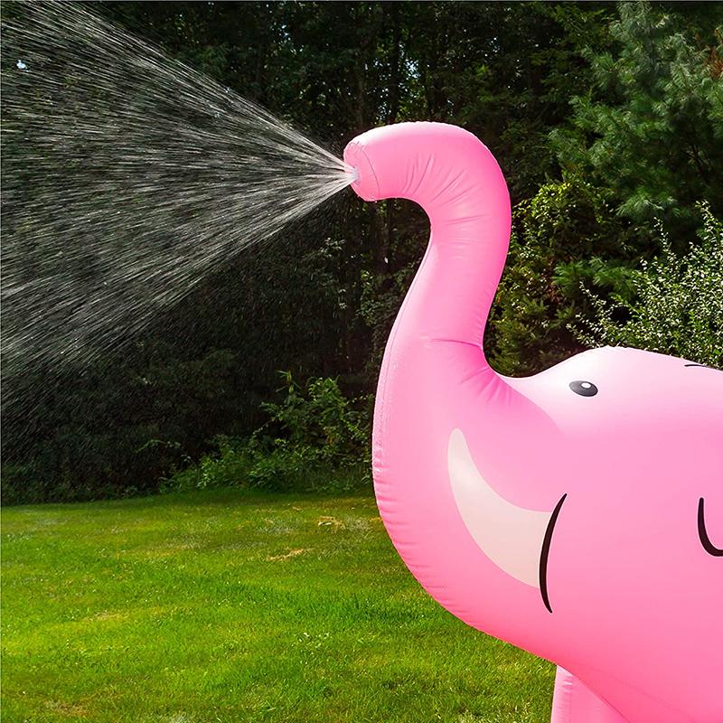 Pink Elephant Inflatable Sprinkler