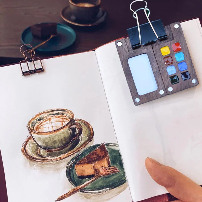 Portable  Watercolor Palette