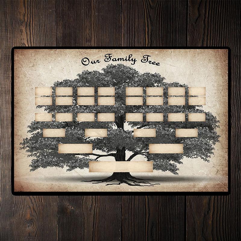 Christmas Family Tree Notebook - Memories Of Ancestors