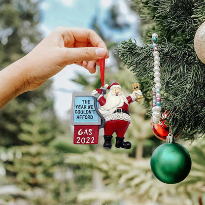 Santa Cheering Pendant