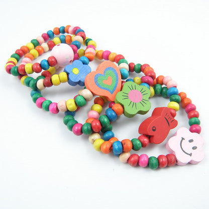 Colourful Wooden Bracelets