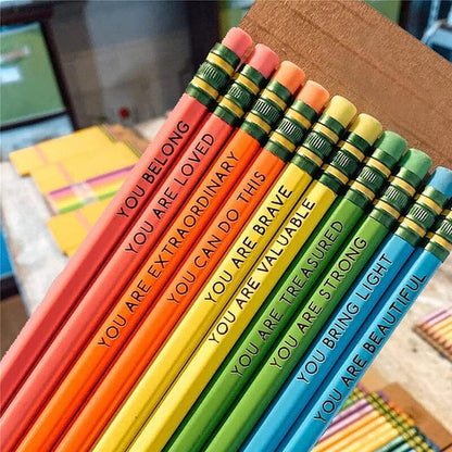 Affirmation Pencil Set✏️ (10Pcs)