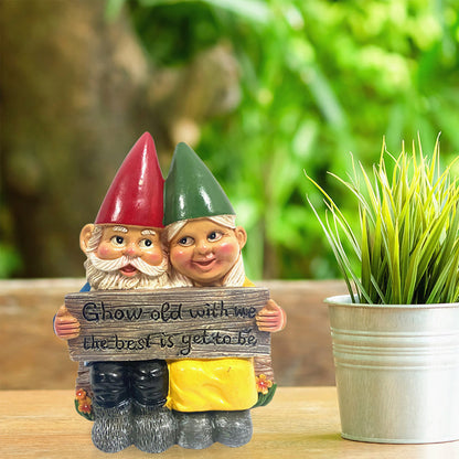 Gnome & Forever Couple Decoration