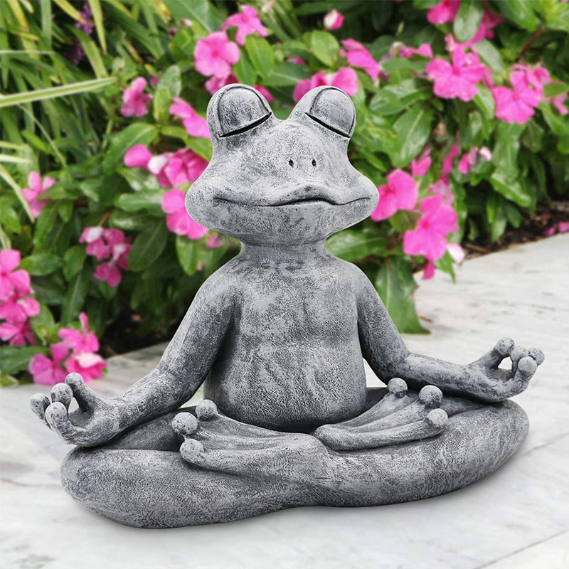 Animal Meditation Resin Ornament