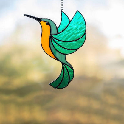 Hummingbird Acrylic Pendant